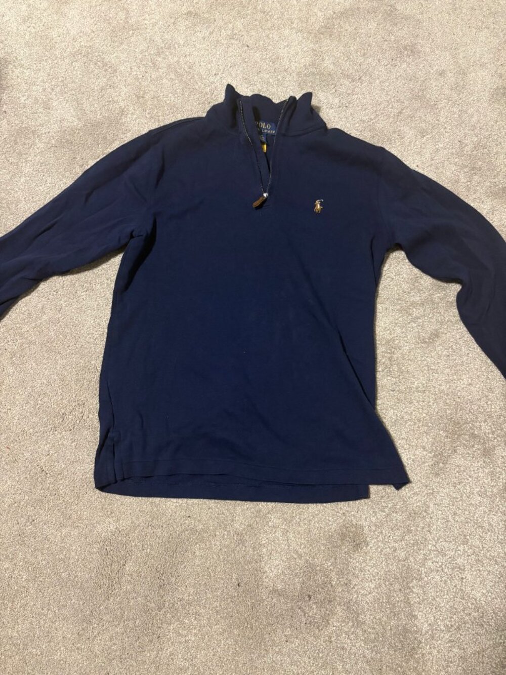 Ralph Lauren Estate-Rib Quarter-Zip Pullover